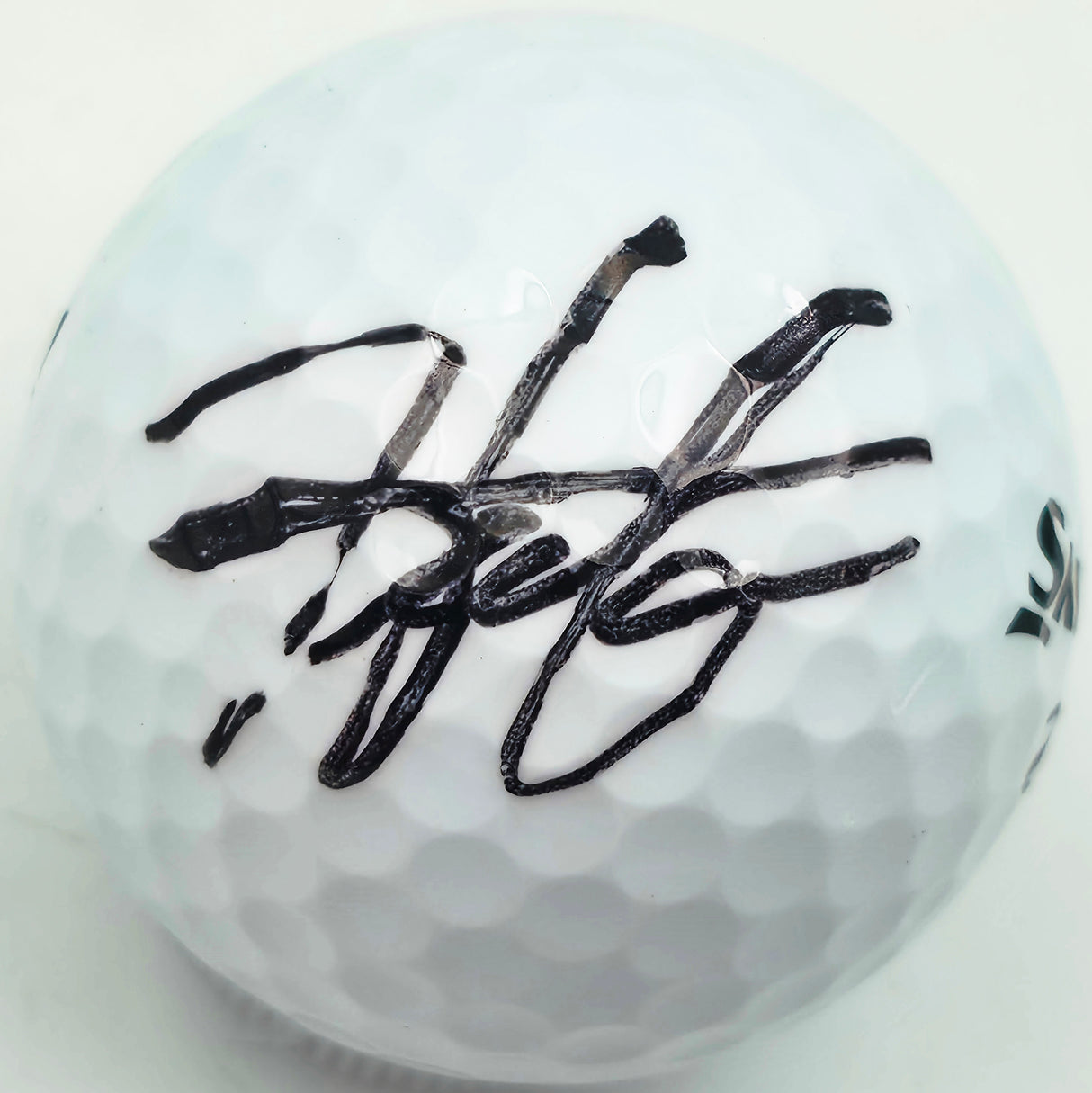 Hideki Matsuyama Autographed Srixon Golf Ball Beckett BAS Witness #WH96424