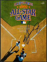 Ken Griffey Jr. Autographed 1992 All Star Game Program Seattle Mariners MVP Beckett BAS Witness #1W901406