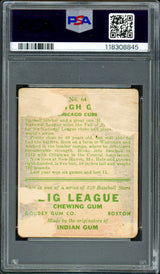 Burleigh Grimes Autographed 1933 Goudey Rookie Card #64 Chicago Cubs PSA 1 Auto Grade Near Mint/Mint 8 PSA/DNA #118308845