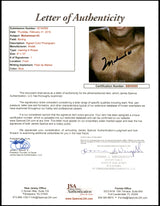 Muhammad Ali Autographed 8x10 Photo JSA #BB05055