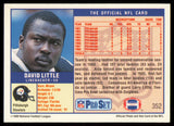 David Little Autographed 1989 Pro Set Card #352 Pittsburgh Steelers SKU #254892