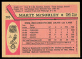 Marty McSorley Autographed 1987-88 O-Pee-Chee Rookie Card #205 Edmonton Oilers SKU #255235