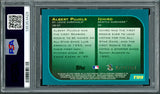Ichiro Suzuki & Albert Pujols Autographed 2001 Topps Traded Gold Rookie Card #T99 PSA 7 Auto Grade Gem Mint 10 "01 ROY" #529/2001 PSA/DNA #135353429