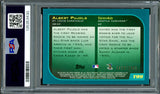 Ichiro Suzuki & Albert Pujols Autographed 2001 Topps Traded Gold Rookie Card #T99 Auto Grade Gem Mint 10 "01 ROY" #1099/2001 PSA/DNA #135353430