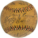 1933 American League 1st All Star Team Autographed Official League Baseball With 18 Signatures Including Babe Ruth & Lou Gehrig PSA/DNA #AR04182