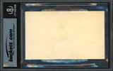 Joe Louis Autographed 3x5 Index Card Beckett BAS #18630158