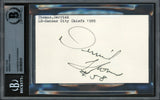 Derrick Thomas Autographed 1989 3x5 Index Card Kansas City Chiefs Vintage Rookie Signature Beckett BAS #18630161