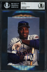 Tony Gwynn Autographed 4x6 Postcard San Diego Padres Beckett BAS #18630826