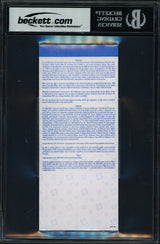 Ken Griffey Jr. Autographed 2006 WBC Semi-Final Ticket Seattle Mariners Beckett BAS #18631116