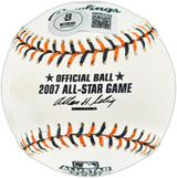 Ichiro Suzuki Autographed Official 2007 All Star Game Logo Baseball Seattle Mariners Beckett BAS Witness #4W252782