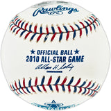 Ichiro Suzuki Autographed Official 2010 All Star Game Logo Baseball Seattle Mariners Beckett BAS Witness #4W252765