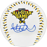 Ichiro Suzuki Autographed Official 2006 All Star Game Logo Baseball Seattle Mariners Beckett BAS Witness #4W252768