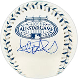 Ichiro Suzuki Autographed Official 2008 All Star Game Logo Baseball Seattle Mariners Beckett BAS Witness #4W252770