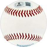 Ichiro Suzuki Autographed Official Hall of Fame Logo Baseball Seattle Mariners Beckett BAS Witness #4W252762