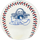 Ichiro Suzuki Autographed Official 2009 All Star Game Logo Baseball Seattle Mariners Beckett BAS Witness #4W252778