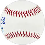 Charlie Morton Autographed Official 2017 World Series Logo Baseball Houston Astros "2017 WS GM 7 Winner 1-0 1.74 ERA" (Smudged) JSA #WIT163039
