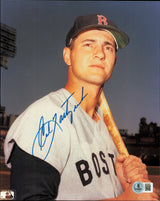 Carl Yastrzemski Autographed 8x10 Photo Boston Red Sox Beckett BAS #BS38676