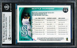 Ken Griffey Jr. & Ichiro Suzuki Autographed 2010 Topps Gold Card #515 Seattle Mariners Beckett BAS #19209393
