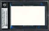 Crash Davis Autographed Business Card Philadelphia A's "Bull Durham" Beckett BAS #19210441