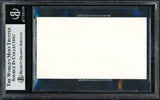 Crash Davis Autographed Business Card Philadelphia A's "Bull Durham" Beckett BAS #19210443