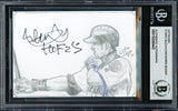 Ichiro Suzuki Autographed 2025 Original Art Sketch Card Seattle Mariners "HOF 25" #1/1 Beckett BAS #19208443