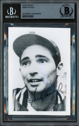 Sandy Koufax Autographed 3.5x 5 Photo Los Angeles Dodgers Beckett BAS #19218265