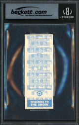 Ken Griffey Jr. & Edgar Martinez Autographed 1995 ALDS Game 5 Ticket Seattle Mariners The Double Beckett BAS #19215611