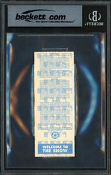 Ken Griffey Jr. Autographed 1995 ALCS Game 1 Ticket Seattle Mariners Beckett BAS #19215607