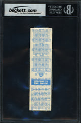 Ken Griffey Jr. Autographed 1995 ALCS Game 6 Ticket Seattle Mariners Beckett BAS #19215619