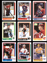 1986-87 Topps Hockey Autographed Cards (85 Count Lot - All Different) SKU #257858