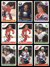 1985-86 Topps Hockey Autographed Cards (54 Count Lot) SKU #257866