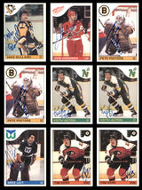 1985-86 Topps Hockey Autographed Cards (54 Count Lot) SKU #257866