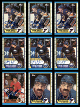 1989-90 Topps Hockey Autographed Cards (56 Count Lot) SKU #257869