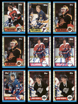1989-90 Topps Hockey Autographed Cards (56 Count Lot) SKU #257869
