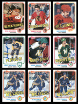 1981-82 Topps Hockey Autographed Cards (31 Count Lot) SKU #257878