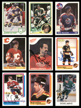 1981-1990 Hockey Autographed Cards (67 Count Lot) SKU #257882