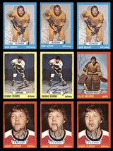1973-74 Topps Hockey Autographed Cards (27 Count Lot) SKU #257885