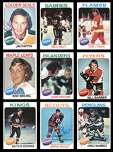 1975-76 Topps Hockey Autographed Cards (68 Count Lot - All Different) SKU #257887