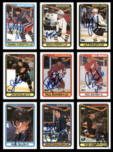1990-91 Topps Hockey Autographed Cards (66 Count Lot - All Different) SKU #257893