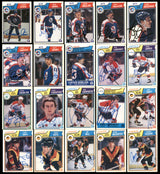 1983-84 O-Pee-Chee Hockey Autographed Cards (119 Count Lot - All Different) SKU #257899