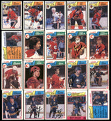 1983-84 O-Pee-Chee Hockey Autographed Cards (119 Count Lot - All Different) SKU #257899