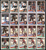 1984-85 Topps Hockey Autographed Cards (120 Count Lot) SKU #257904