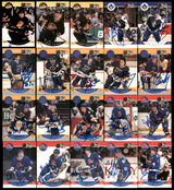 1990-91 Pro Set Hockey Autographed Cards (160 Count Lot) SKU #257907