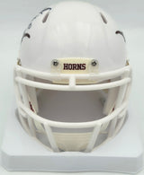 Byron Murphy II Autographed Texas Longhorns White Speed Mini Helmet (Smudged) MCS Holo #62581