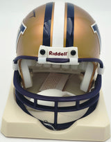 Marques Tuiasosopo Autographed Washington Huskies Gold Mini Helmet MCS Holo #63689