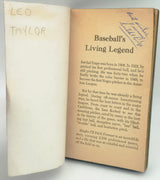 Satchel Paige Autographed Maybe I'll Pitch Forever Book Negro Leagues "Best Wishes" Beckett BAS #AE43590