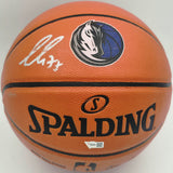 Luka Doncic Autographed Official Game Ball Series Basketball Dallas Mavericks Logo (Indent) Fanatics Holo #B452237