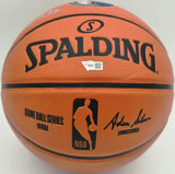 Luka Doncic Autographed Official Game Ball Series Basketball Dallas Mavericks Logo (Indent) Fanatics Holo #B452237