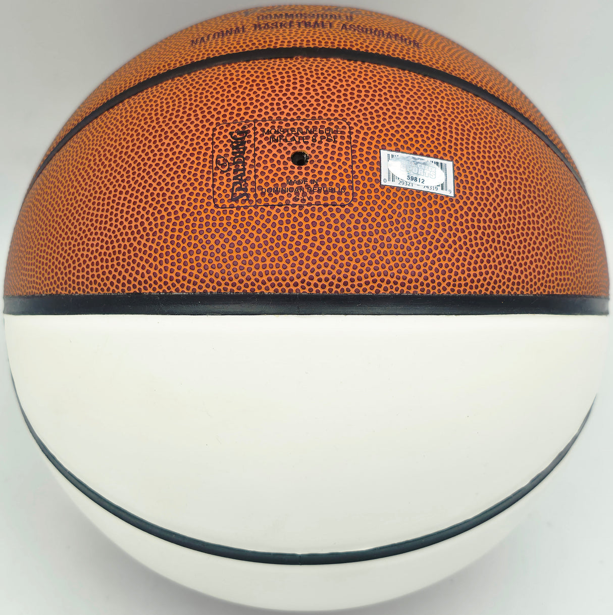 Gary Payton & Shawn Kemp Autographed White Spalding Leather Basketball Seattle Supersonics Beckett BAS QR #BF05054