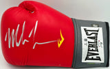 Mike Tyson Autographed Red Everlast Everfresh Boxing Glove LH Beckett BAS QR #BS30489